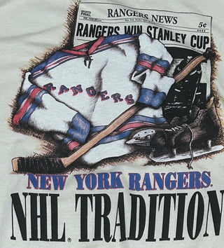 New York Rangers NHL Tradition Tshirt Sz L