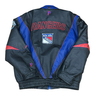 NY Rangers Leather Jacket size XL – Throwback NYC - Main Image