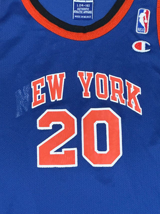 Youth Large 14-16 Knicks Allan Houston Jersey