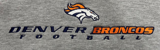 Denver Broncos Spellout Crewneck sz L