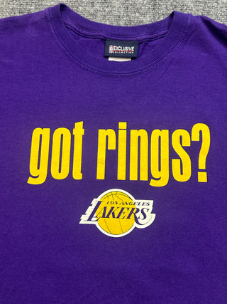 Got Rings? Lakers Tshirt size XL
