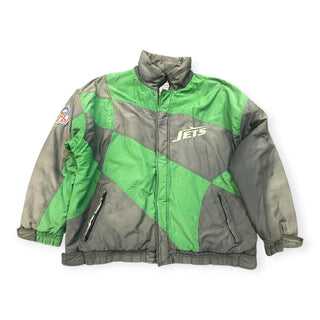 Faded NY Jets Heavyweight Jacket size XL