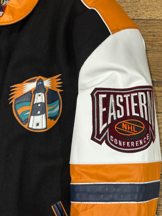 New York Islanders JH Design Wool Jacket Sz L