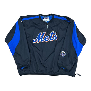 Mets Pullover Windbreaker Jacket size XL (VG)
