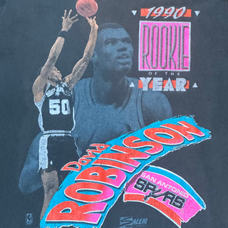 San Antonio Spurs David Robinson Player Tshirt Sz L (348)