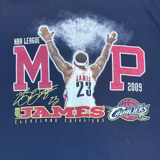 2009 Cleveland Cavs LeBron James MVP Tshirt Sz XL(NJ)