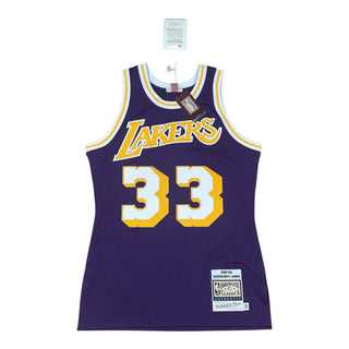 Authentic Lakers Kareem Abdul-Jabbar Jersey size 36/Small (T)