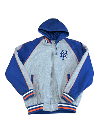 New York Mets Hooded Sweatshirt Sz L
