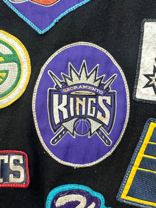Jeff Hamilton NBA Patched Jacket size 4XL
