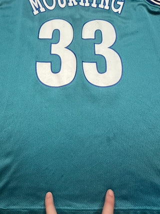 90s Hornets Alonzo Mourning Jersey size 48/XL