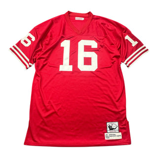 M&N Authentic Joe Montana 49ers Jersey size 52