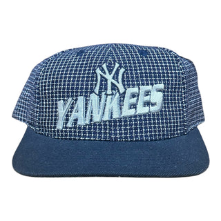 90s Yankees Grid Velcroback Hat