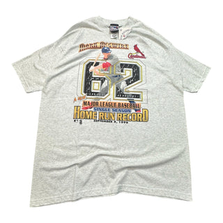 1998 Cardinals McGwire Record Tshirt size XL
