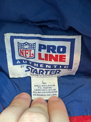 90s Giants Starter Pullover Jacket size Large