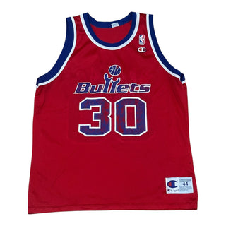 90s Bullets Rasheed Wallace Jersey size 44/L