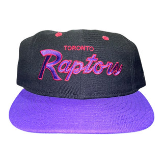Retro Tortonto Raptors Script Snapback