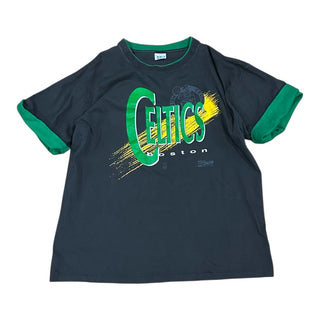 Celtics Double Color Sleeve Tshirt size L (126)