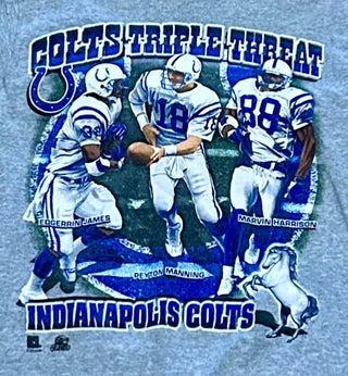 Indianapolis Colts Triple Threat Tshirts Youth L