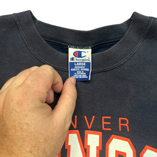 1996 Broncos Pro Line Crewneck size Large