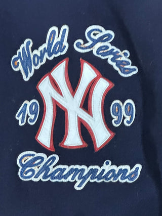 1999 Yankees World Series Leather Varsity Jacket size XL