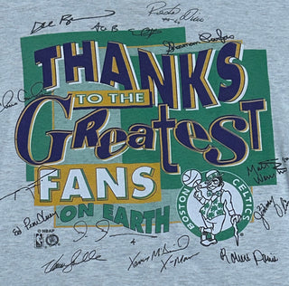 Boston Celtics Greatest Fans Tshirt Sz L