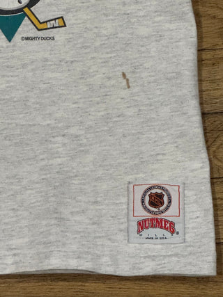 Anaheim Mighty Ducks Heather Grey Breakthrough Tshirt Sz XL (244)