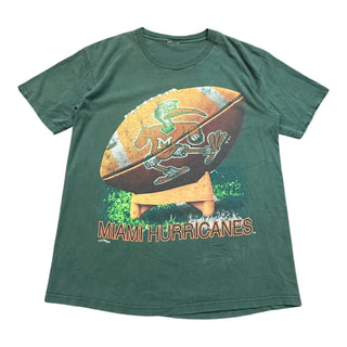 90s Miami Hurricanes Tshirt size L