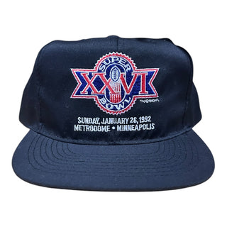 1992 Super Bowl 26 XXVI Logo Snapback