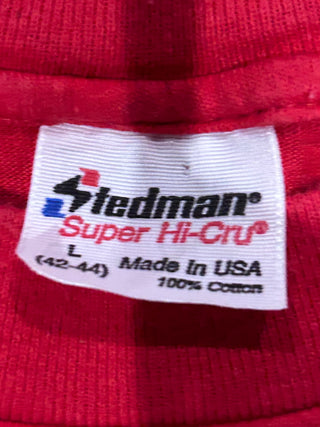 St John’s Redmen Logo Arch Tshirt Sz L