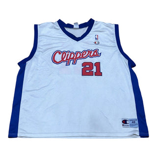 Los Angeles Clippers Wide Shoulder Jersey Sz 48\XL