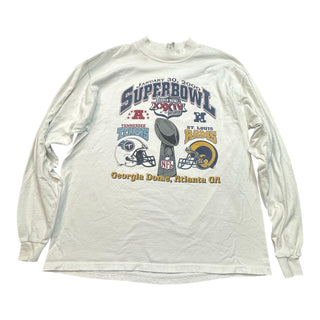 2000 Super Bowl Titans Rams Long Sleeve size XL