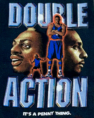 Double Action Penny Hardaway Tshirt Sz L