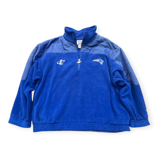 90s Patriots Fleece Half Zip size XL (DP)