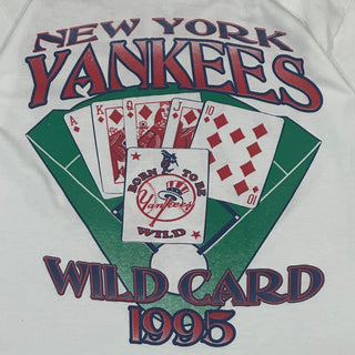 1995 Yankees vs. Braves Wild Card Tshirt size L/XL
