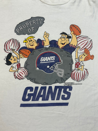 1992 Giants Flinestones Tshirt size L