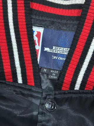 Y2k Miami Heat Satin Jacket Sz M