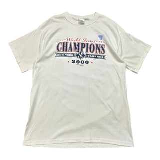 2000 Yankees Champions Tshirt size L