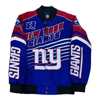New York Giants NASCAR Style Racing Jacket Sz L