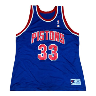 Detroit Pistons Grant Hill Jersey sz 48