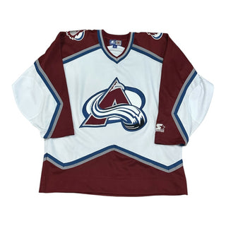 90s Colorado Avalanche Blank Jersey size Large