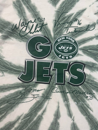 Go Jets Faux Autographs Tshirt size 2X