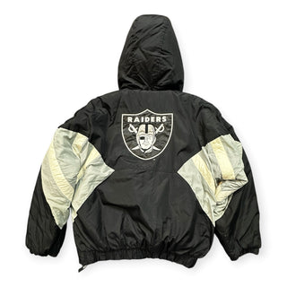 90s Raiders Starter Pullover Jacket size XL