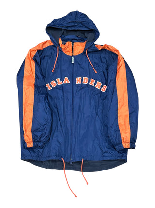 Y2K Islanders CCM Windbreaker Jacket size Large