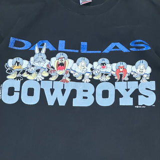 Dallas Cowboys Looney Tunes Spellout Tshirt Sz XL
