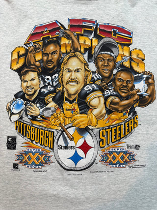 1995 Steelers Caricature Tshirt size XL