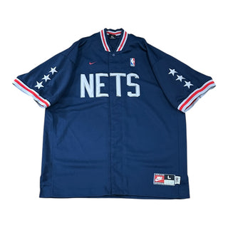 New Jersey Nets Warm Up Jacket size Large