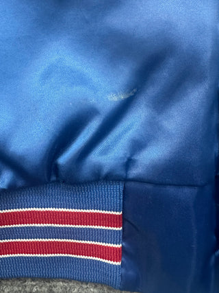 80s NY Giants Satin Jacket size Large