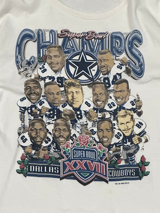 1993 Dallas Cowboys Super Bowl Champions Tshirt Sz XL (211)