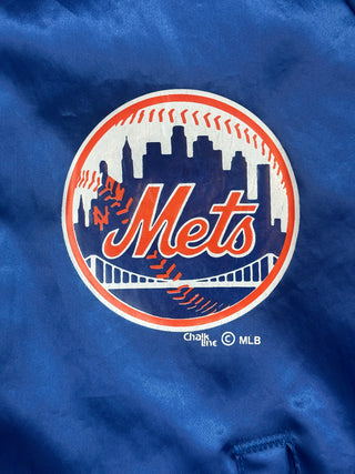 80s Mets Satin Chalk Line Jacket size Small