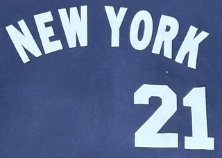 New York Yankees Paul Oniell Jersey Tshirt Sz XL